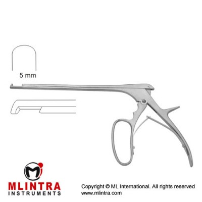Ferris-Smith Kerrison Punch 40° Forward Down Cutting Stainless Steel, 20 cm - 8" Bite Size 5 mm Ferris-Smith Kerrison Punch 40° Forward Down Cutting Stainless Steel, 20 cm - 8" Bite Size 5 mm